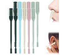 2-in-1 Nose Hair Trimmer for Women Men, 2025 Upgraded Double Sided Nasal Hair Cutter, Manual Nose Hair Removal Grooming Tool Travel Essential Halloween Christmas Gifts (12 Pcs)