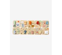 2-in-1 Numbers Puzzle in FSC® Wood green