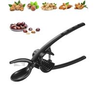 2-in-1 Nut Cracker Walnut, Chestnut Cutter Tool, Stainless Steel Nut Crackers for All Nuts