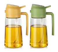 2-in-1 Oil Spray Bottle, Olive Oil Dispenser for Misting and Pouring