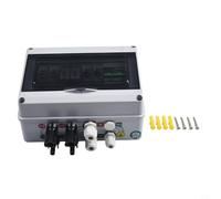 2 In 1 Out PV Combiner Box with 550V DC Voltage and IP65 Waterproof Rating for Outdoor Solar Panel Protection