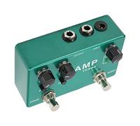 2 in 1 Overdrive Boost Guitar Pedal, True Bypass, Independent Bass Tone | Dual channel overdrive and boost, smooth low to medium gain, heavy duty metal enclosure, responsive footswitch activation
