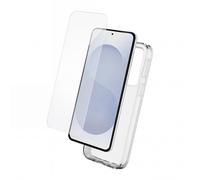 2-in-1 Pack Soft Case and Tempered Glass Screen Protector for Galaxy S25 Edge