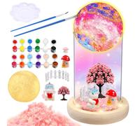2 in 1 Paint Your Own Unicorn Lamp, Unicorn Terrarium Gifts for Kids,Unicorn Painting Kit, Arts and Crafts for Kids with Art Supplies Unocorn Toys for Kids Age 5 6 7