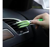 2-in-1 PE Car Air Vent Cleaning Brush, Detachable Washable Ergonomic Brush, Durable Plastic Interior Detail Cleaner for Car Vehicle Ship