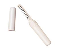 2 in 1 Peeler and Fruit Knife,Portable Fruit Vegetable Peelers, Dual Head Multifunction Kitchen Tool (White)