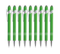 2-in-1 Personalized Retractable Ballpoint Pen with Stylus for Business Office Graduation Birthday, Custom Text/Name/Message, Messages Pen for Father's Day, Mother's Day, Adults Kids Gifts