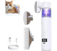 2 in 1 Pet Combs, Electric Pet Flea Remover Brush & Detangling Comb