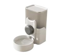 2-in-1 Pet Feeder and Water Dispenser, Automatic Siphon Design, 1L Capacity, Hanging Cage Feeder for Cats and Small Dogs, Anti-Tip Bowl with Food-Grade PP, Easy Refill, Fits Most Crate Bars