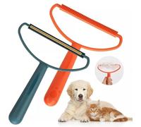 2-in-1 Pet Hair Removal Brush, Lint brush for Clothes, carpet and Blankets, Pack of 2