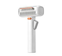 2-in-1 Pet Self-Detangling & Grooming Comb 1pcs, Flea Comb for Cats and Dogs with Release Button and Stainless Steel, Self-Cleaning Painlessly Cat Brush for Short Haired Cats and Long Hair Pets