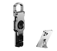 2-in-1 Phone Stand & Fidget Spinner, Foldable Phone Holder Grip, Stress-Relief Cell Phone Holder for Home/Office/Travel/Gym