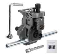 2-in-1 Pipe Roll Grooving Machine, Replacement for RIDGID 25638 Model 975, 1-1/4" to 6" Pipe Capacity, Heavy-Duty Roll Groover Fits Manual & Power Drive Mount, for Steel, Aluminum, PVC Pipe
