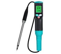 2 in 1 Plant Soil Tester Detects Levels and Temperature Readings Battery Operated for Outdoor Use Portable Soil Health Tool