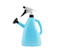 2 In 1 Plastic Watering Can Indoor Garden Plants Pressure Spray Adjustable Sprayer 1L Kettle Water