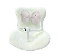 2-in-1 Plush Doll Car Seat: Air Vent Clip & Desktop Stand for 17cm/6.7in Fashion Dolls | White Decorative Holder for Car & Home Display