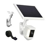 2-in-1 Pole and Wall Mount for Ring Cameras | Compatible with Ring Spotlight Cam Pro/Plus, Stick Up Cam & Solar Panels | Universal 1/4 Inch Screw for Arlo, Eufy, Wyze and More Cameras & Solar Chargers