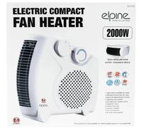 2 in 1 Portable Fan Heater & Cooler 2000W Electric Heater with Thermostat Safety [EEK: A+++]