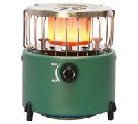 2-in-1 Portable Propane Heater & Stove, Propane Heater with Handle, Adjsutable Vents and Removable Flames for Camping Fishing Hiking Hunting|Patio Heaters