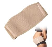 2 in 1 Pregnancy Belly Band Support for Bump, Pressure Relieving Waist Care Abdomen Pregnancy Support Pelvic Maternity Belt for Pregnant Women, Helps with Back, Hip Pain, Free Size