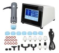 2 in 1 Professional Shock Wave Therapy Machine Sports Injury Pain Relief Muscle Massager, ED Treatment/Pain Relief, Energy Adjustable: 10-250MJ, Frequency: 1-16HZ,A