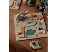 2-in-1 Puzzle in FSC® Wood, Tanzania green