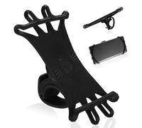 2 in 1 Quarter Turn Bicycle Mount Compatible with Garmin Bicycle Mount Compatible with Garmin GPS Computer, Mobile Phone Holder Road Bike Compatible with iPhone 15/14/13/12/11 Pro Max Samsung