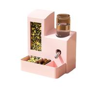 2 in 1 Rabbit Food Water Dispenser, Rabbit Water Leak-Proof, Food Dispenser Automatic For Hamster, Bunny fo Feeder,