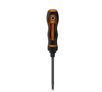 2 in 1 Ratchets Screwdriver with Crosses Head and Flathead Extendable Designs Solid Construction Professional Use Practical Steel Screwdriver