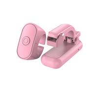 2-in-1 Record Triggers Remote Page Turner Clicker for Kindle Paperwhite (Pink)