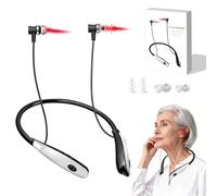 2 in 1 Red Light Therapy Device for Nose Ears Hearing Rechargeable Headphones - 650nm Wavelength Comfortable& Warm for The Ears & Nose