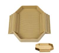 2-in-1 Reptile Water Bowl - Dirt-Resistant Bath and Feeder Tray for Turtle Gecko Snakes | Small, Easy to Clean Bowl for Terrarium Tanks | Accessories for the