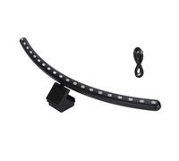 2 in 1 RGB Bar, Dual Source Computer Lamp Bar, Touch Control Eye Caring Curved Screen Bar with Dynamic Music Rhythm Mode, for Gaming and Home Use