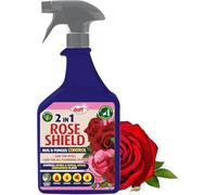 2 in 1 Rose Shield Bug & Fungus Control - Bug Spray & Disease Solution - For Roses & Flowering Plants - Promotes Healthy Growth - Bee Friendly - 1L