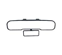 2 In 1 Rotatable Car Rearview Mirror Large Vision Safety Double Rearview Mirror Cars Wing Mirror Glass Replacement