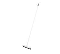 2 in 1 Rubber Broom with Squeegee Edge, 120cm Heavy Duty Silicone Floor Scrub Brush, Scrape and Brush with Long Handle Handle Telescopic Shower Scrubber Outdoor for Cleaning Bathroom Kitchen