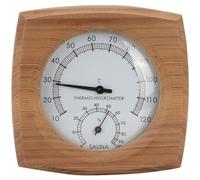 2-in-1 Sauna Thermometer and Hygrometer Wood Thermo-hygrometer Digital Sauna Room Thermometer Sauna Room Accessories