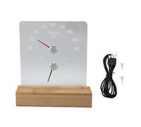 2-in-1 Sauna Thermometer Hygrometer with Wooden Base, Digital Sauna Room Thermometer, Hygrometer, Wall Mountable, Freestanding Hygrothermograph for Temperature and