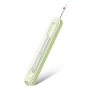 2 in 1 Seam Ripper & Needle Threader, Stretchable Sewing Thread Remover Tool, Portable Threading Aid for Hand Sewing Knitting Cross Stitch Embroidery DIY Craft Projects (Green)
