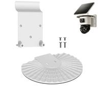 2-in-1 Set Compatible with EufyCam S4, Siding Mount Bracket + Weather Cover, Clip-on Wall Mount, Sun Rain Shield, Outdoor Security Camera Accessory for Home Surveillance
