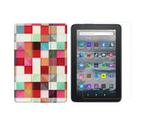 2 in 1 Set for Amazon Kindle Fire 7 12. Gen. 2022 7 Inch Case+