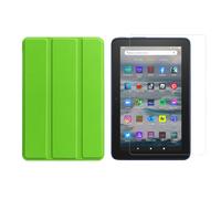 2 in 1 Set for Amazon Kindle Fire 7 12. Generation 2022 7 Inch Case + Glass