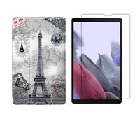 2 in 1 Set for Samsung Galaxy Tab A7 Lite 2021 SM-T220/T225 8.7 Inch Case+Glass