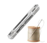 2-in-1 Sewing Tool - Needle Threader & Seam Ripper Retractable Unpicker, Double-Headed Design, Easy Hand Sewing Accessory for Safe Threading | for Quilting, Embroidery, & Craft Projects