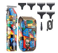 2 in 1 Shaving Head Adjustment Beard Hair Cutter Barber Machine for Men Grooming Kit Trimmer Shaver Rechargeable Trimmer