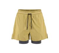 Craft Hypervent 2-in-1 Shorts Yellow XL Men