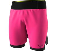 Dynafit - Trail running shorts - Dna Ultra M 2/1 Shorts Pink Glo for Men - Size M Pink M
