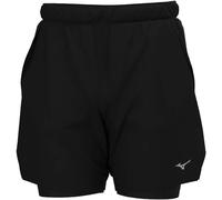 Mizuno Core 7.5 Inch 2 In 1 Shorts Black S Men