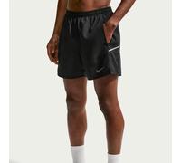 Nike Dri-FIT Miler 5 Inch 2-in-1 Men's Shorts | UK L in Black/Reflective Silver