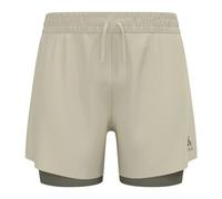 Odlo Zeroweight 5in 2in1 Running shorts Men-grey, Size L